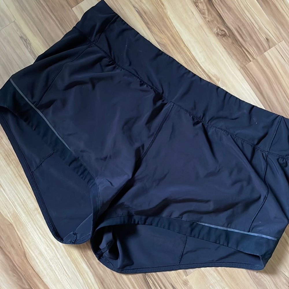Black Lululemon Gait Keeper Shorts - Size 10